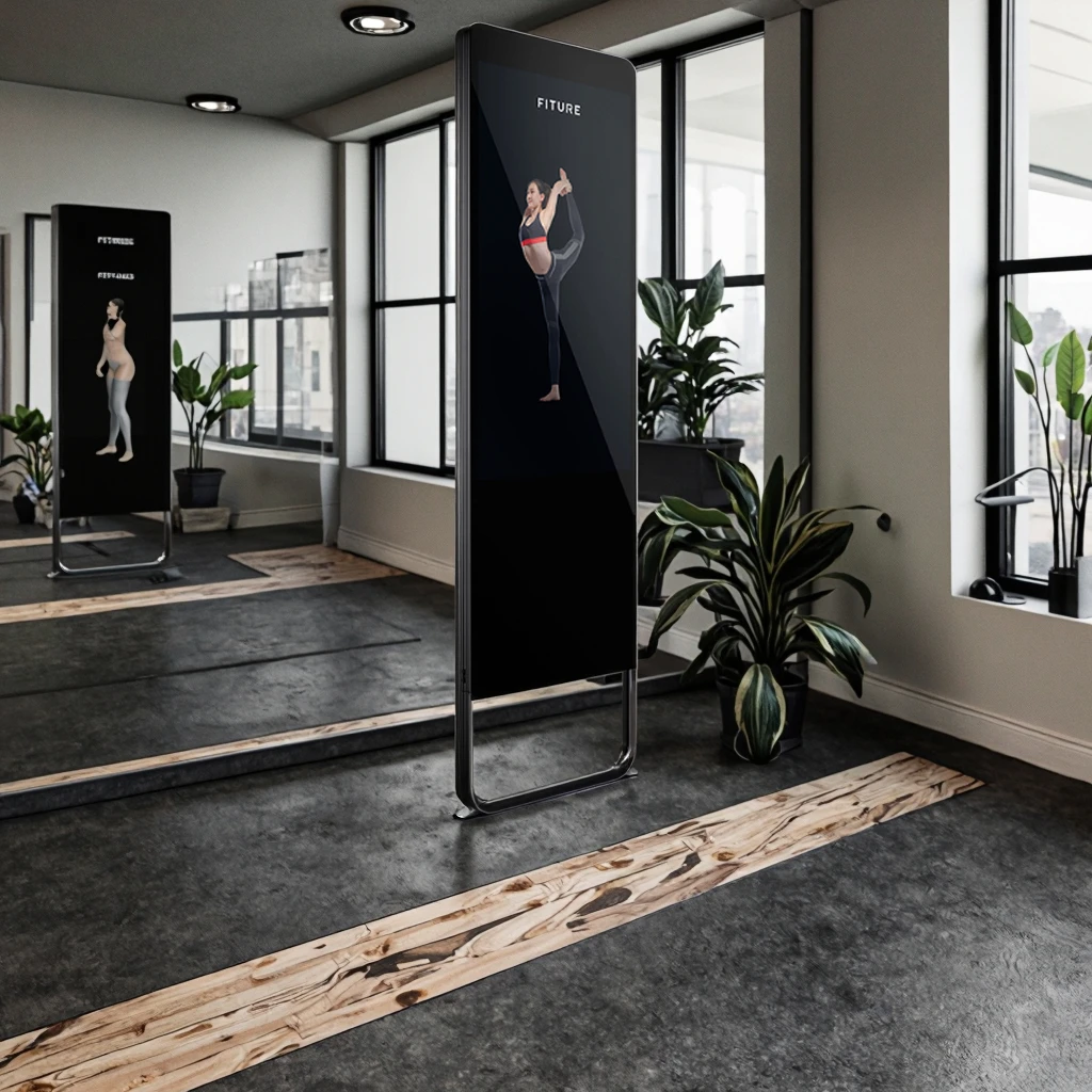 Smart Fitness Mirror Interactive Home Gym Solution