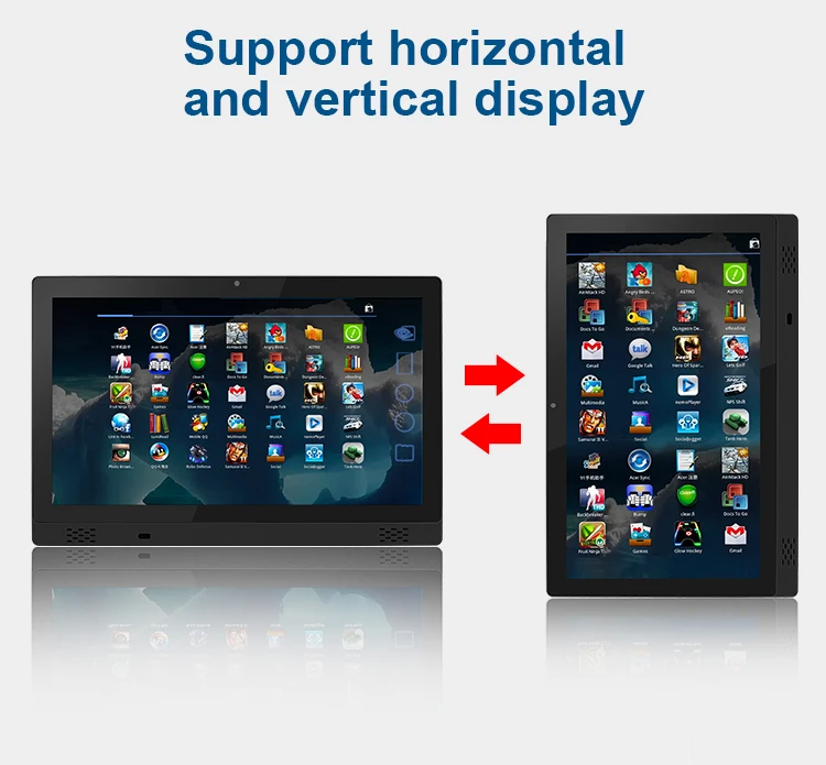 Wholesale 17.3 Inch All-In-One Industrial Panel Pc Capacitive Touch Screen RK3288 2G 16GB All in One Android Industrial Tablet