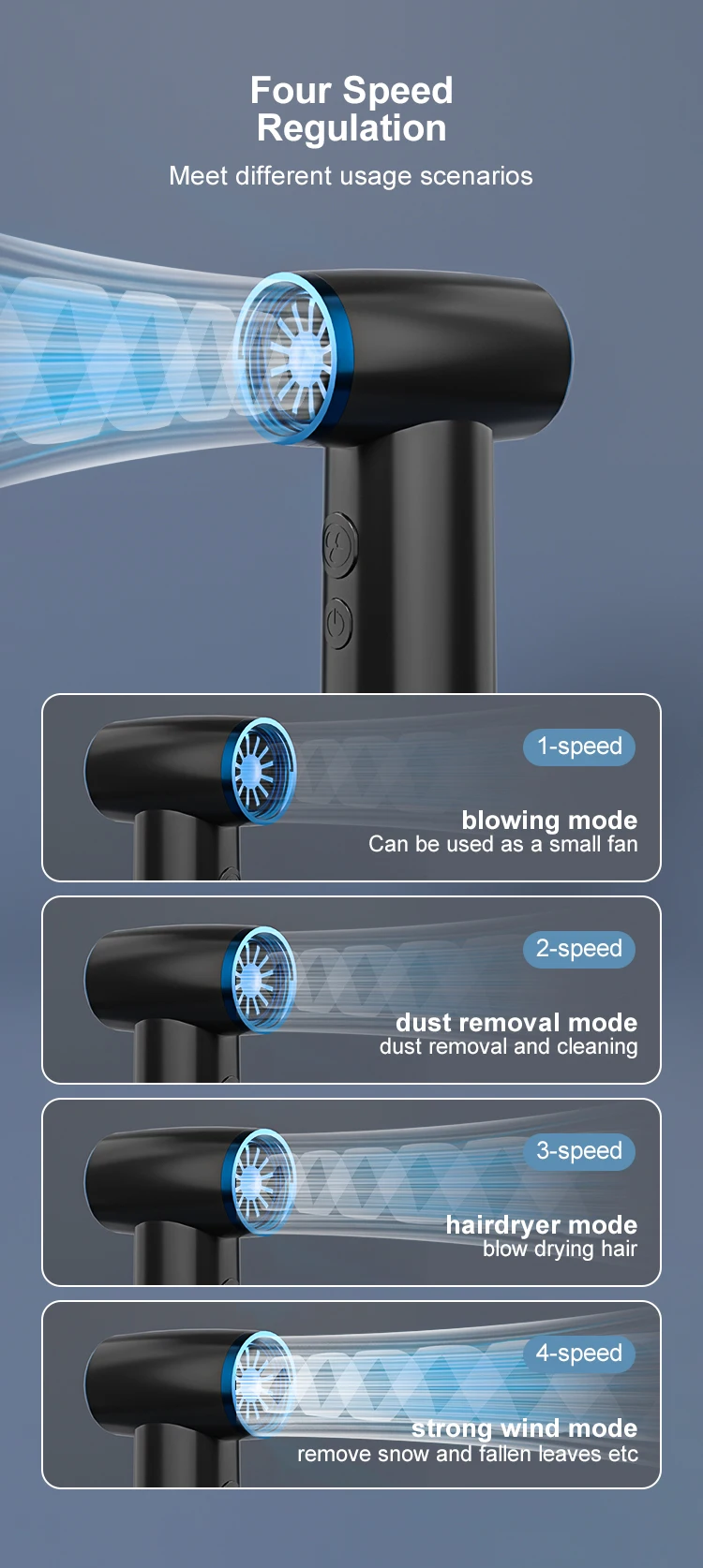 Mini Turbo Jet Engine Turbine Fan 100000 Rpm Air Duster Cleaner ...