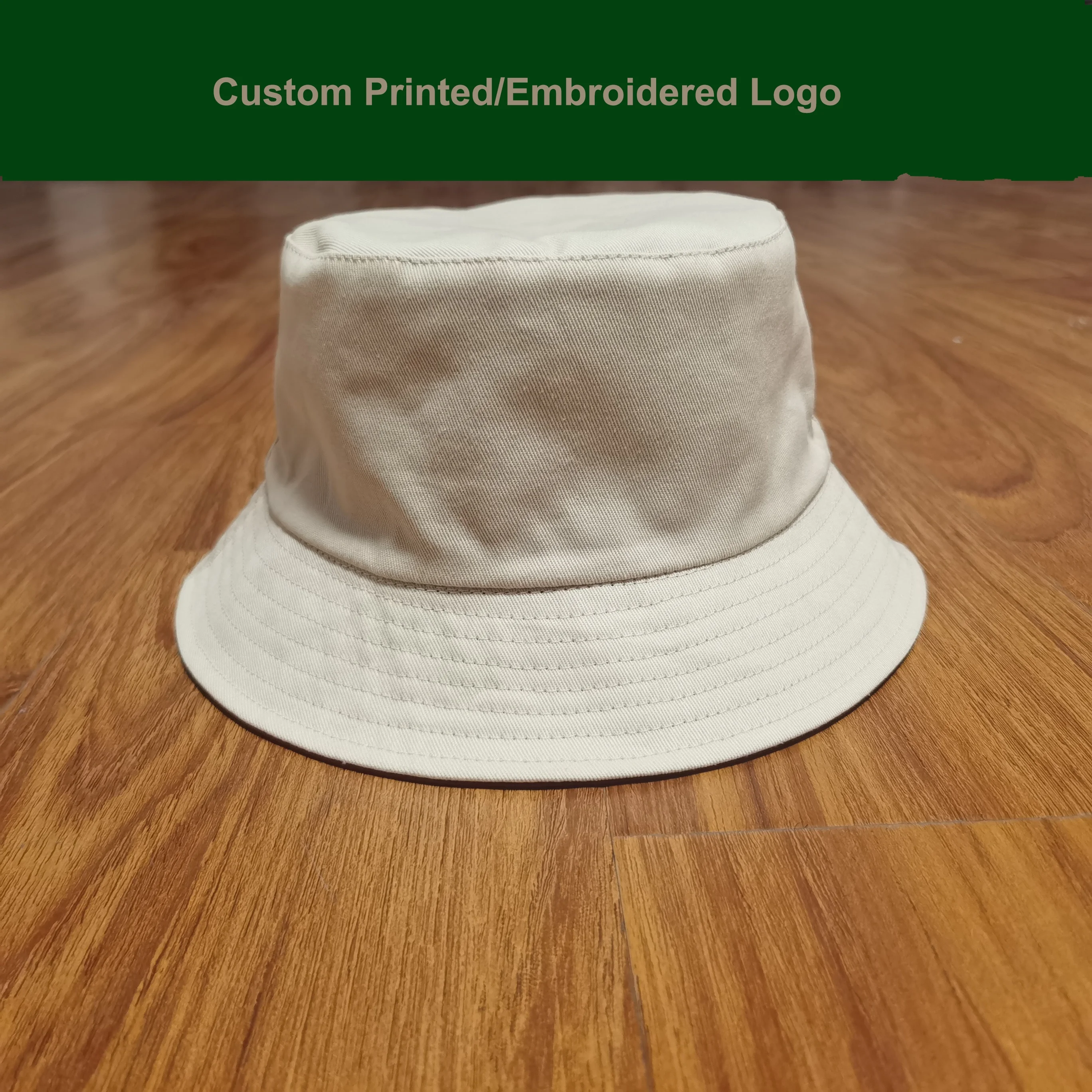 2021 Custom Logo Embroidery Printed Bucket Hats Custom Embroidery Logo