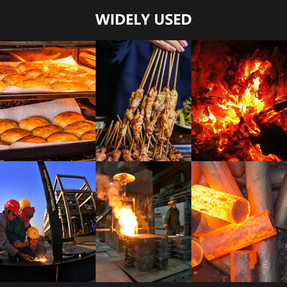 USSE Hot Selling High Temperature Resistance Silicone Cotton BBQ Gloves Oven Mitts Fireproof Heat Insulation LFGB Certified supplier