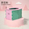 Bloc de couleurs vert et rose