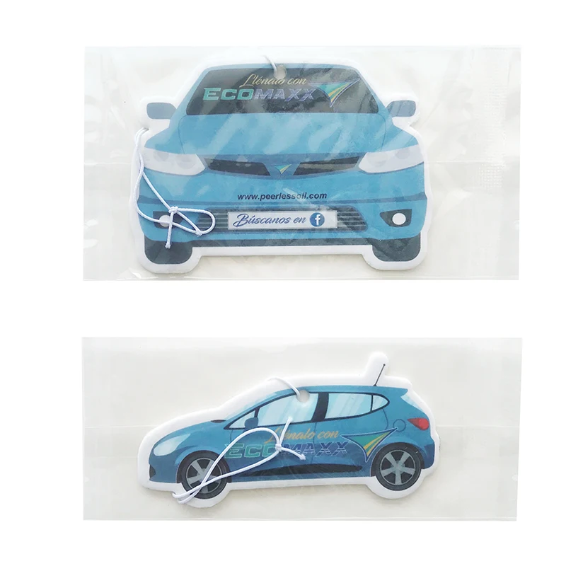 Free Samples Absorbent Raw Materials for Custom Paper Customized Car Air Freshener