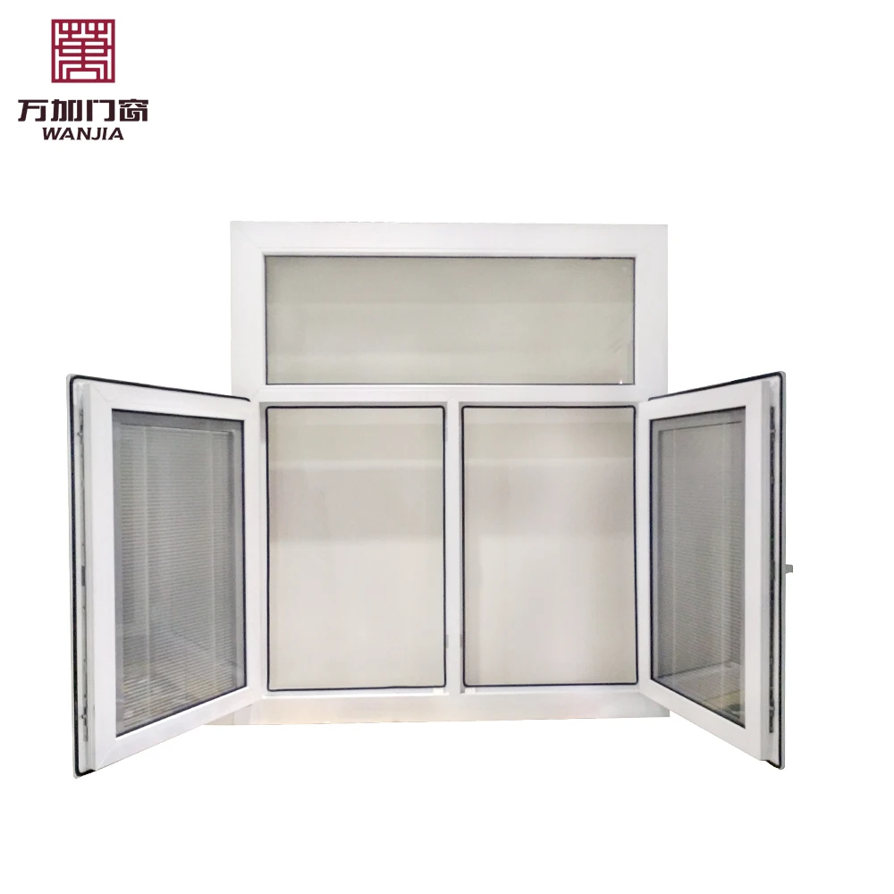 Side Hinged Window/swing and Hinged Windows/60 Series Pvc Tilt Window/guangzhou