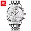 silvery white