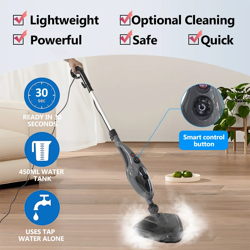 1300w High Pressure Cordless Steam Vacuum Cleaner Carpet And Sofa Steam ...