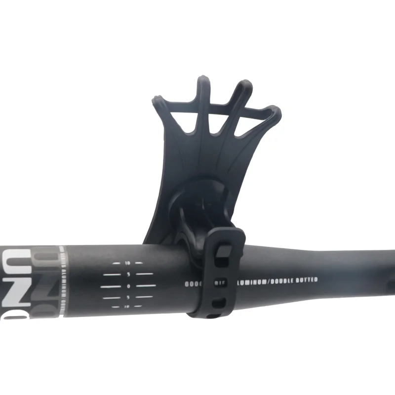 RIDERACE Silicone Bicycle Phone Holder Motorcycle Phones Mobile Handlebar Bracket Cycling Phone Stand GPS Mount for 4-6.5 Inch