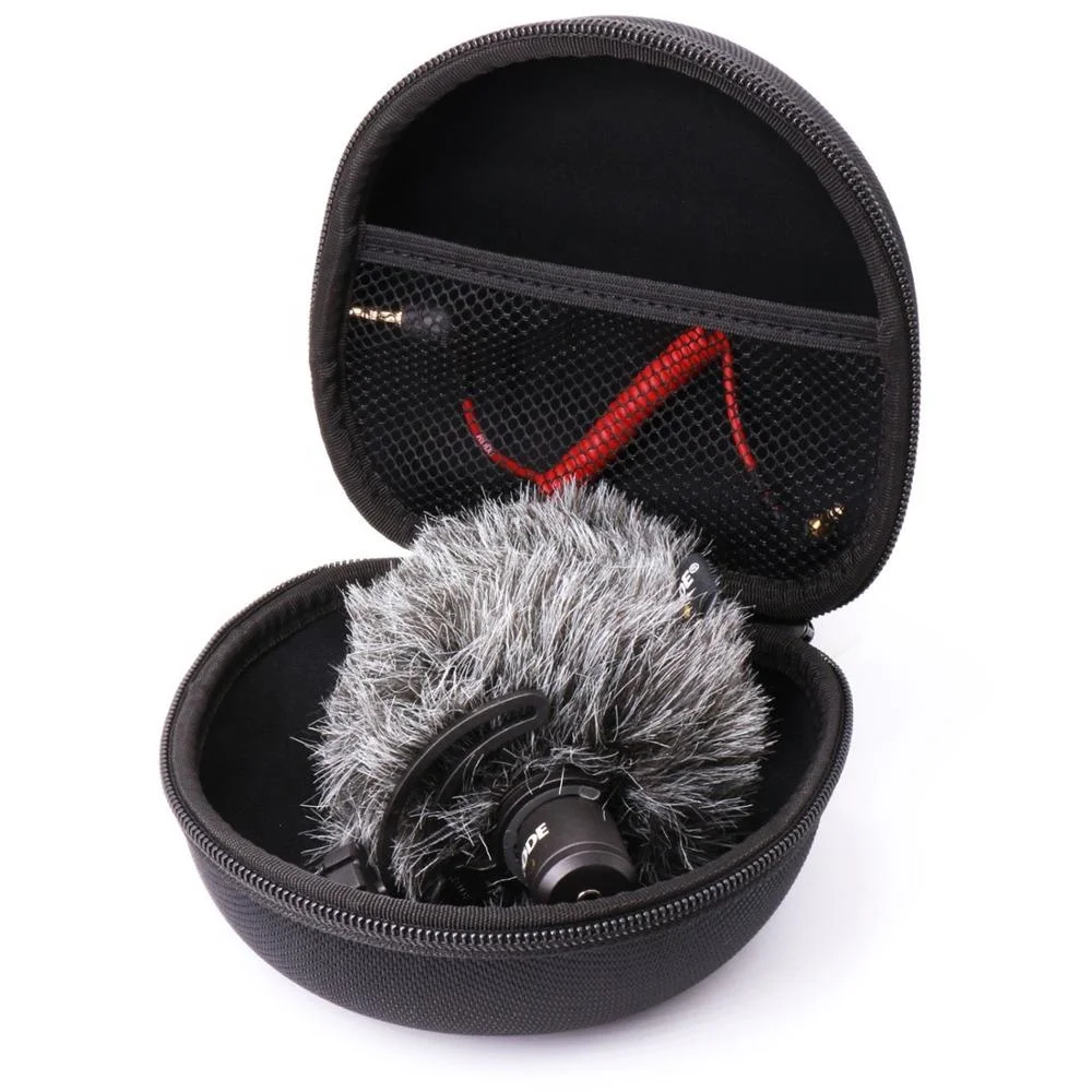 Waterproof Tough Small Mic Carry Bag EVA Microphone Case