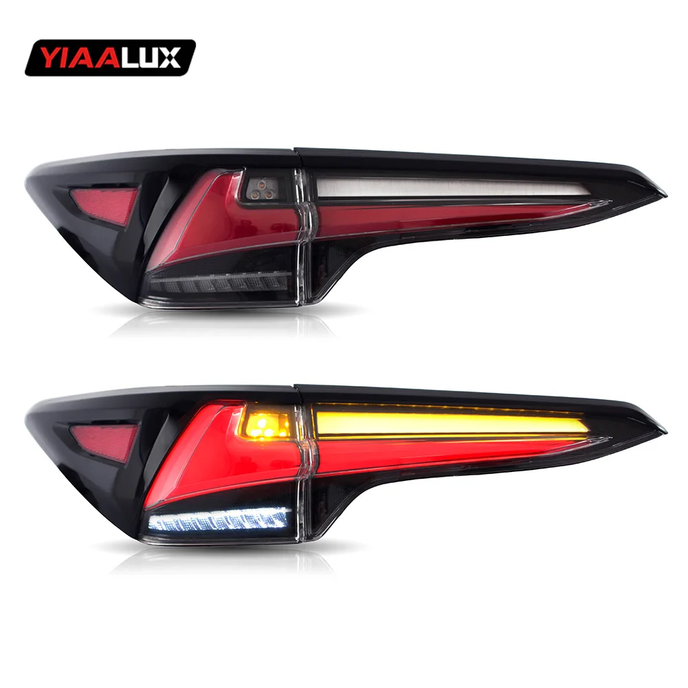 Vland Wholesales Full LED Sequential turning signal smoked Tail Lights for Toyota Fortuner 2th Gen Tail Lamp 2015-UP