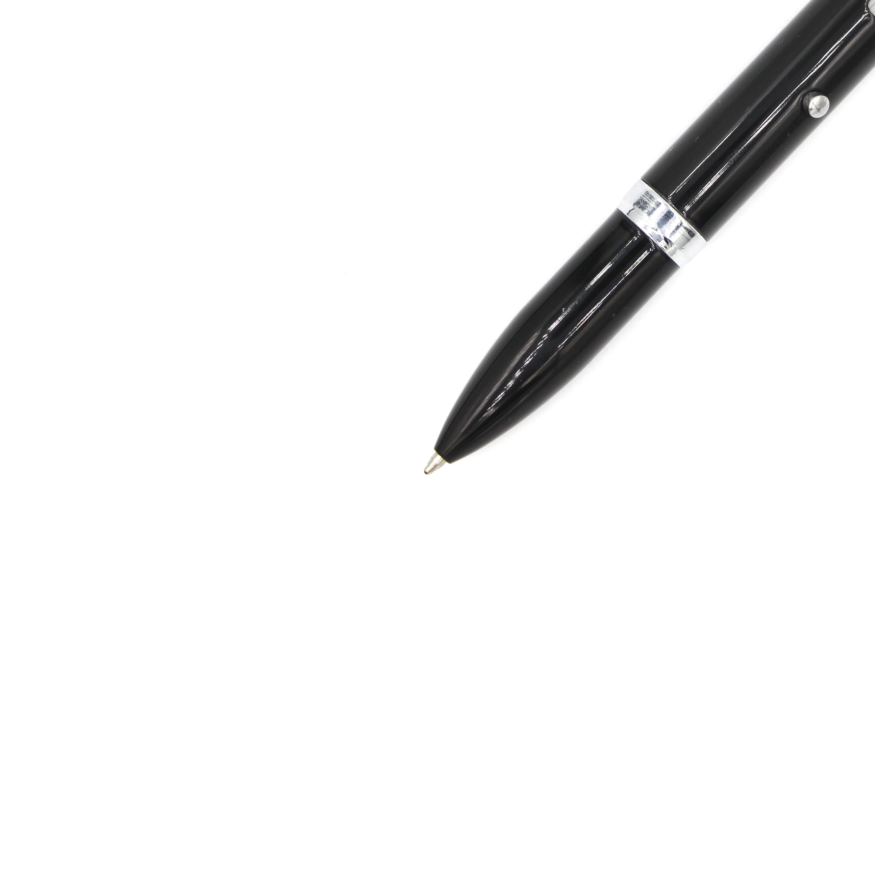 High Quality 3 in 1 Multi Function Company logo Metal  Magnifier Magnifying Glass LED Light Ballpoint Pen for Promotion Gift