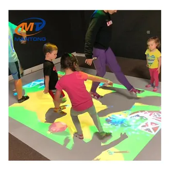Children Interactive Projector Games Kids Interactive Floor Mapping ...