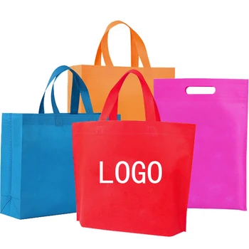 Eco-friendly Biodegradable Promotional Non Woven Bag Silk Screen ...