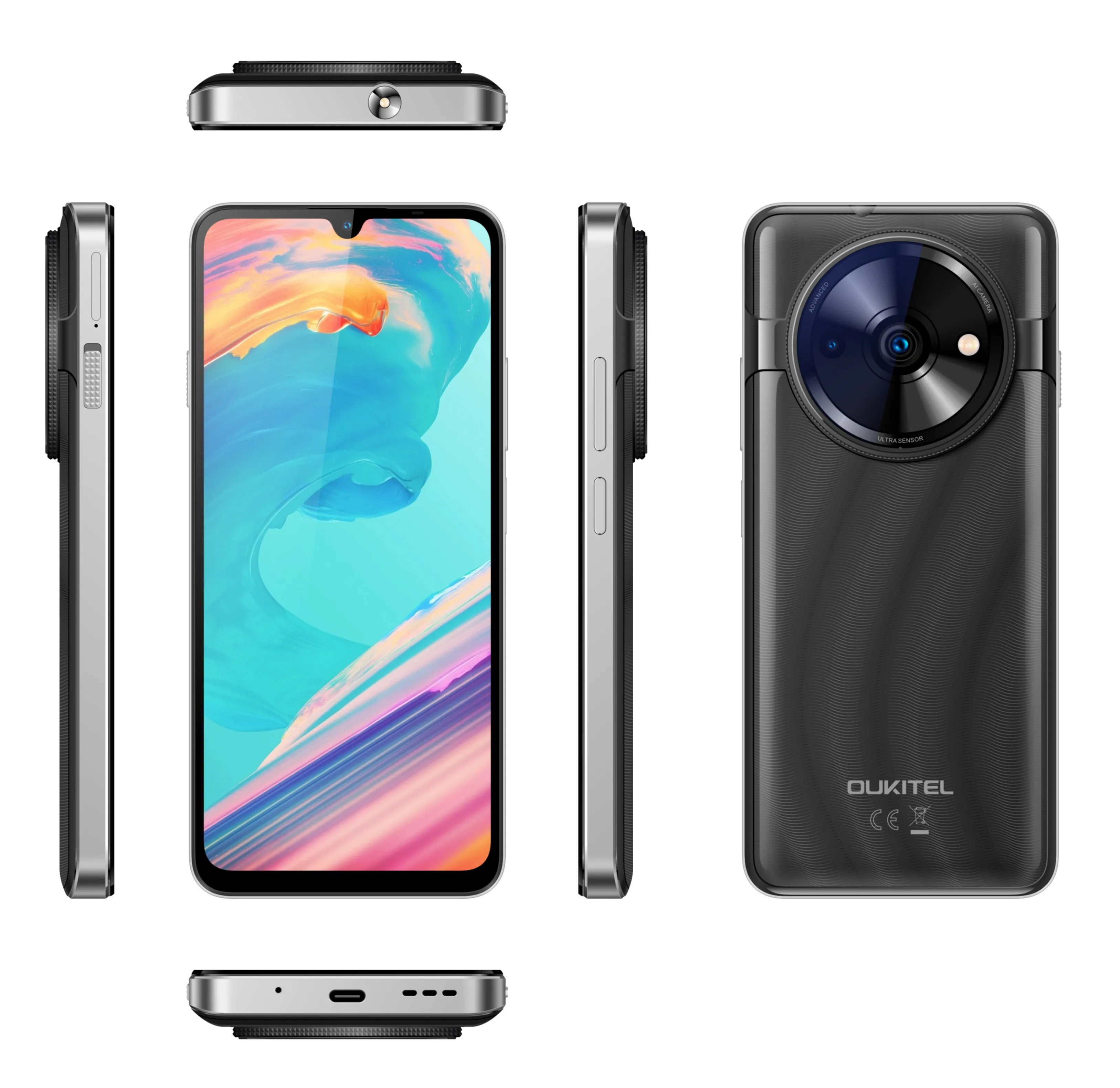 Oukitel C59 Pro Smartphone: 10000mAh Big Battery, 8GB RAM, 256GB