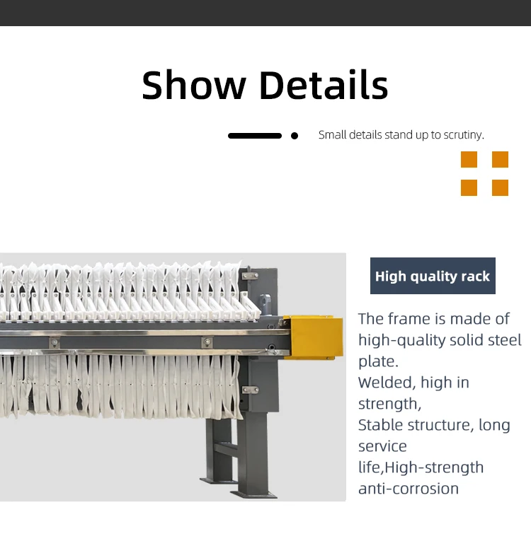 Sludge Dewatering Automatic Filter Press - High Efficiency
