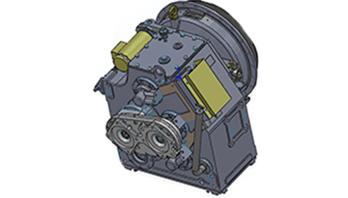 Goodsense New Hydraulic Forklift 25 Tons Loading Gasoline Powered Solid Tire Forklift 4