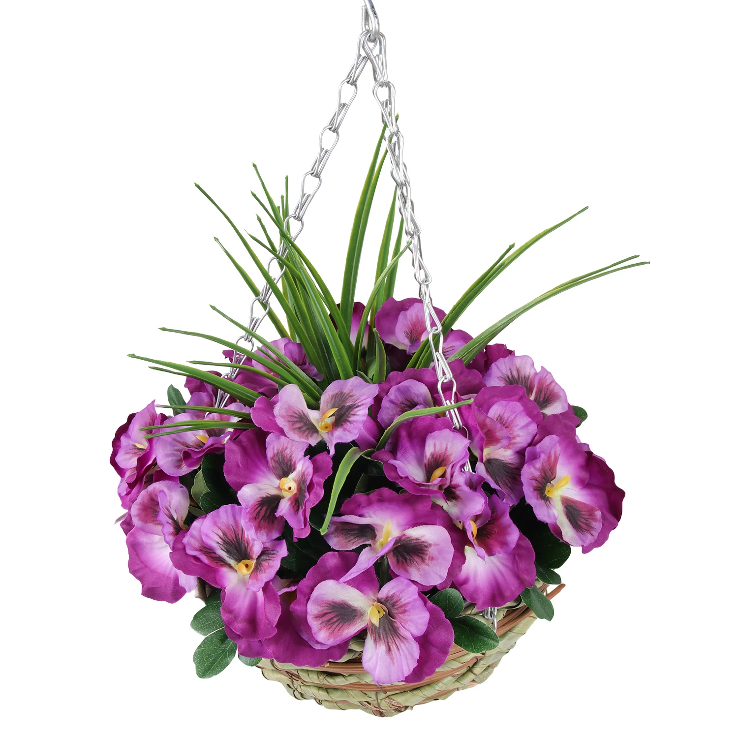 High Quality Plastic Artificial Flowers With Hanging Basket Artificial Flower For Wall Shop Garden Decoration Buy Artificial Flower Hanging Basket Outdoor Hanging Artificial Flower Baskets Artificial Flower Arrangement In Basket Product On Alibaba Com