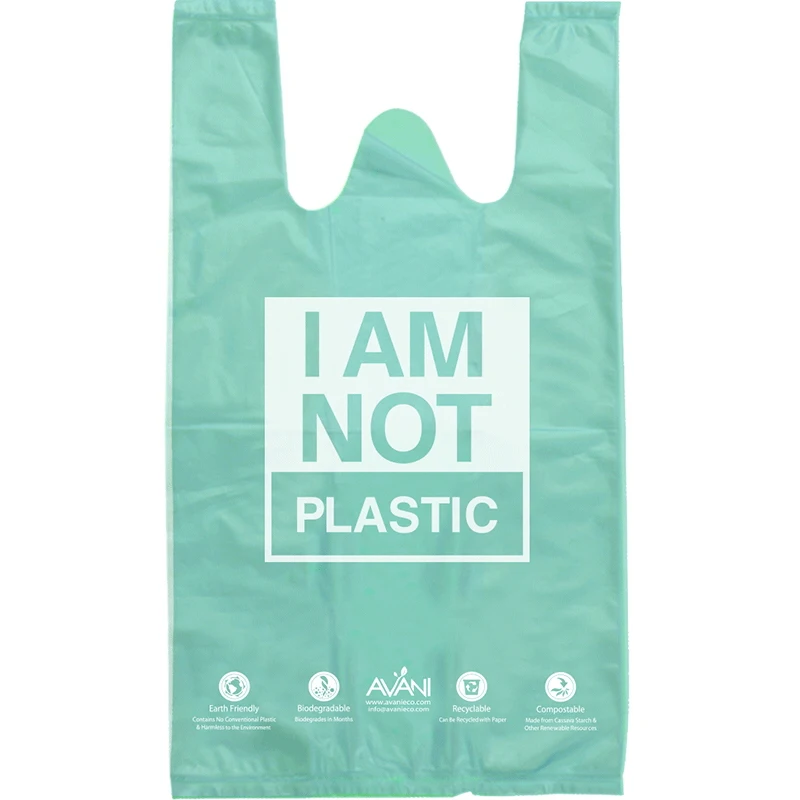 High Quality HDPE LDPE Biodegradable OEM Custom Plastic Bags