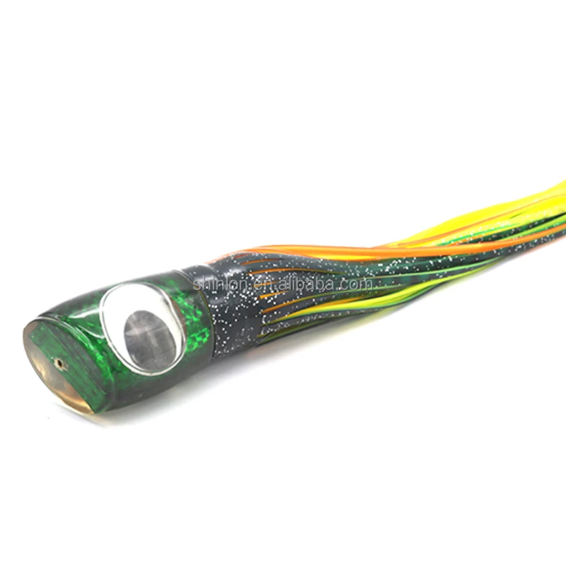 Saltwater Fast Troll Lure Deep Diving Trolling High Speed Wahoo Marlin