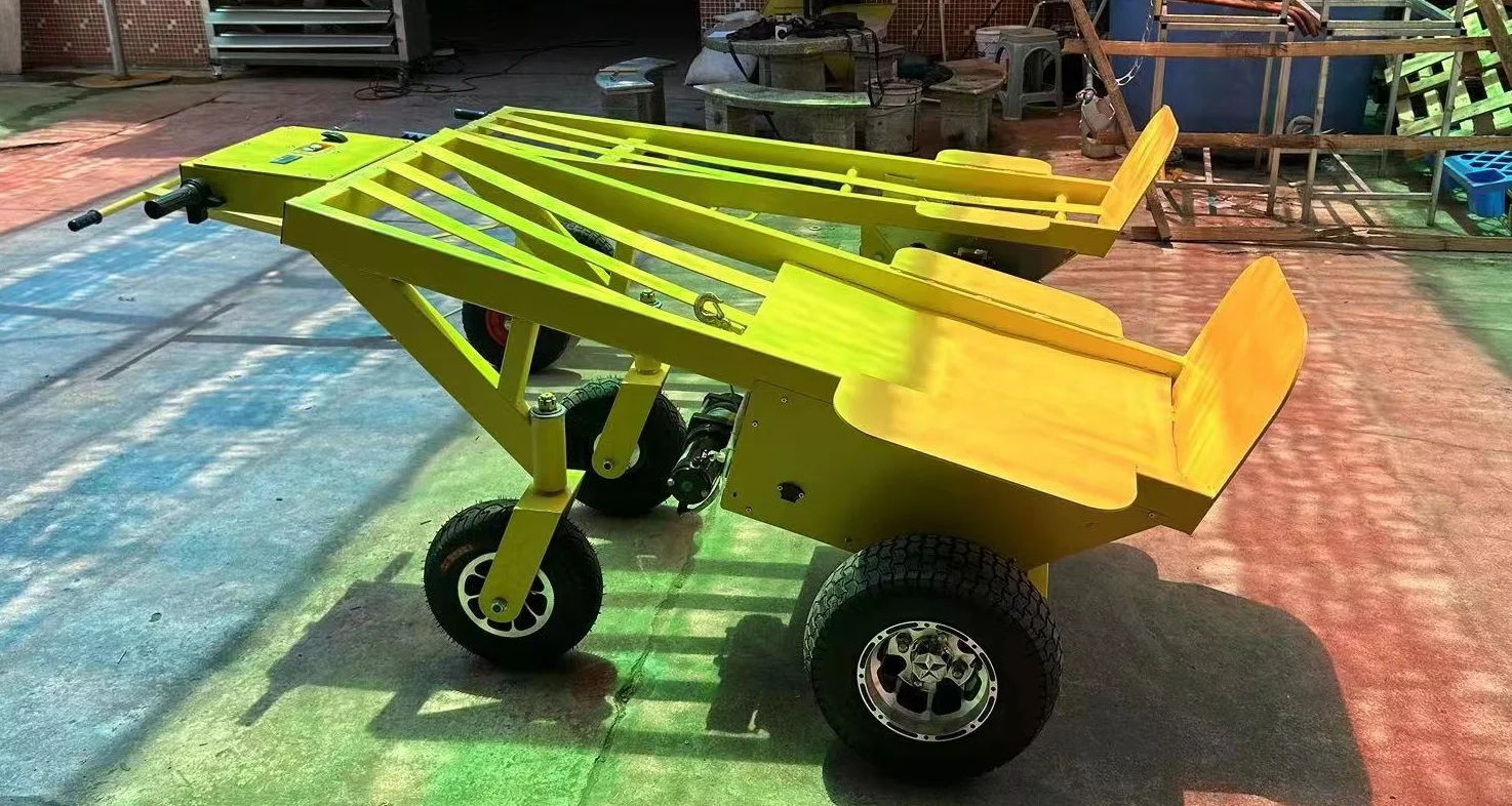 Heavy Duty And Power Plus Motorized Dolly With Wagon For Inflatables