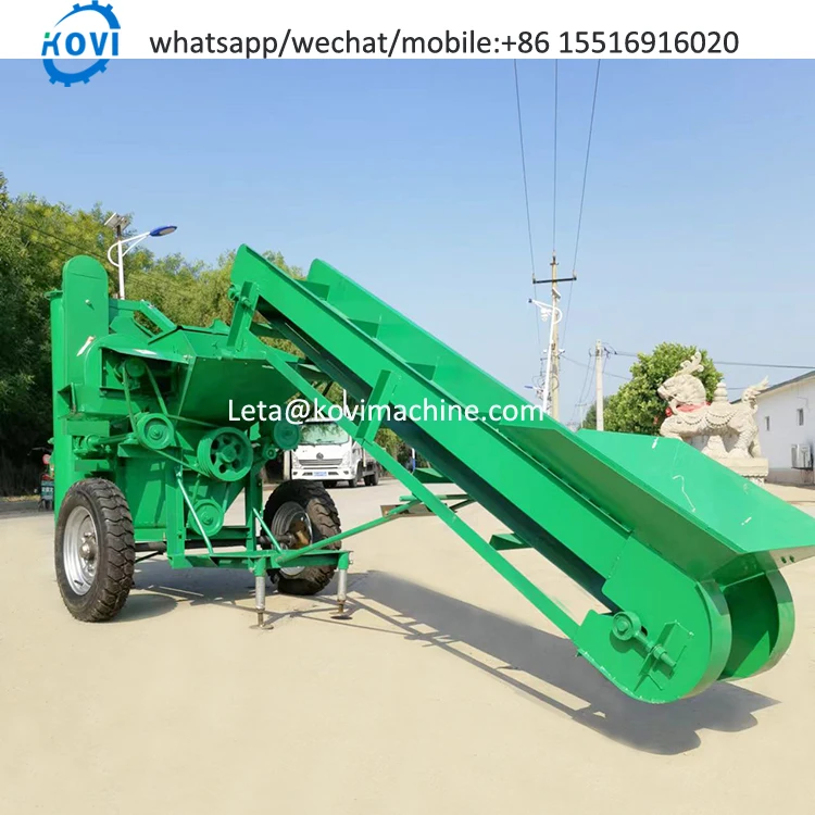 Industrial Diesel Engine Corn Shelling Machine Sorghum Millet Castor Sheller Maize Huller Thresher