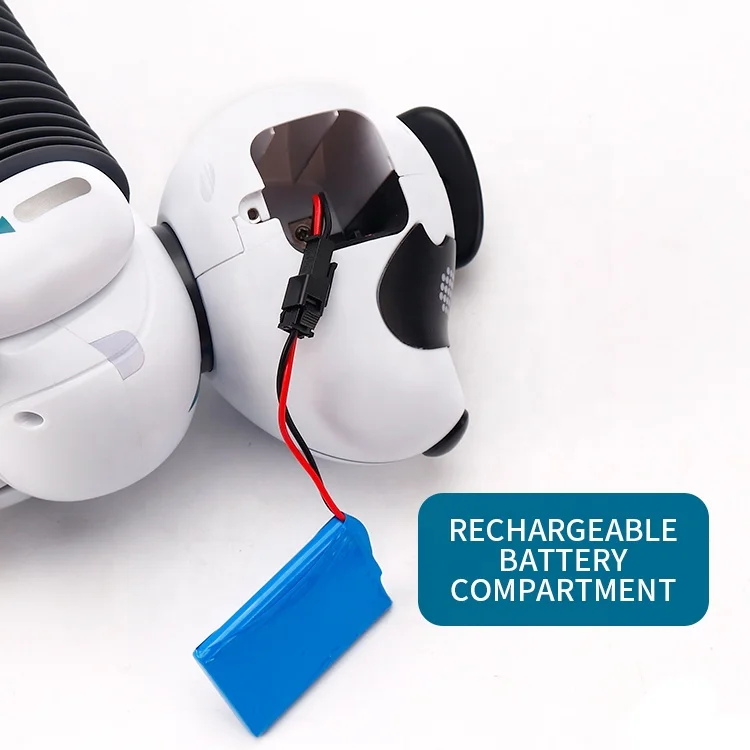 Многофункциональные детские Обучающие игрушки, Электронная радиоуправляемая собака-робот с гибким корпусом для детей