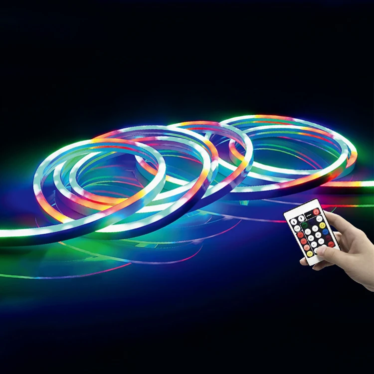 Rgb lighting. Гибкий Neon Flex RGB Smart. Неоновая лента RGB.