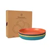 Vertical grain plate (4 sets of boxed)   orange