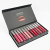 12 colors lip gloss set