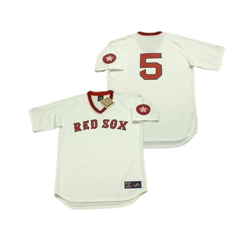 Rico Petrocelli 1975 Boston Red Sox Throwback Jersey