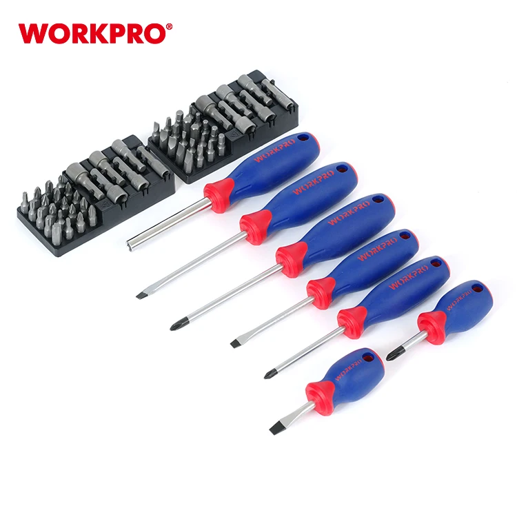 WORKPRO 322PC General Household Tool Set Kit with Carrying Tool Storage Bag