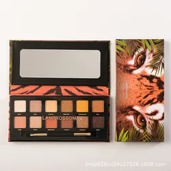 Дешевые 12 видов цветов мульти-серия метка частного назначения Пользовательские палитры теней для век животных макияж веганских материалов