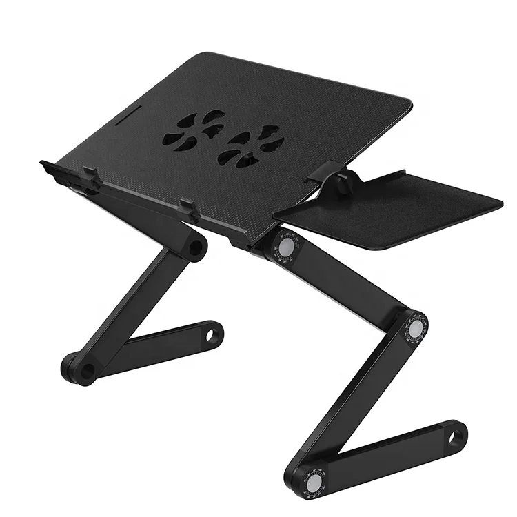качество складной стол для ноутбука кровать лоток портативный мягкая настольная подставка с вентилятором