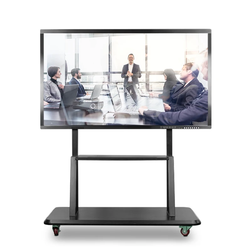 Стеклянная интерактивная доска высокого разрешения умный сенсорный экран Android с алюминиевой рамкой Электронная школьная