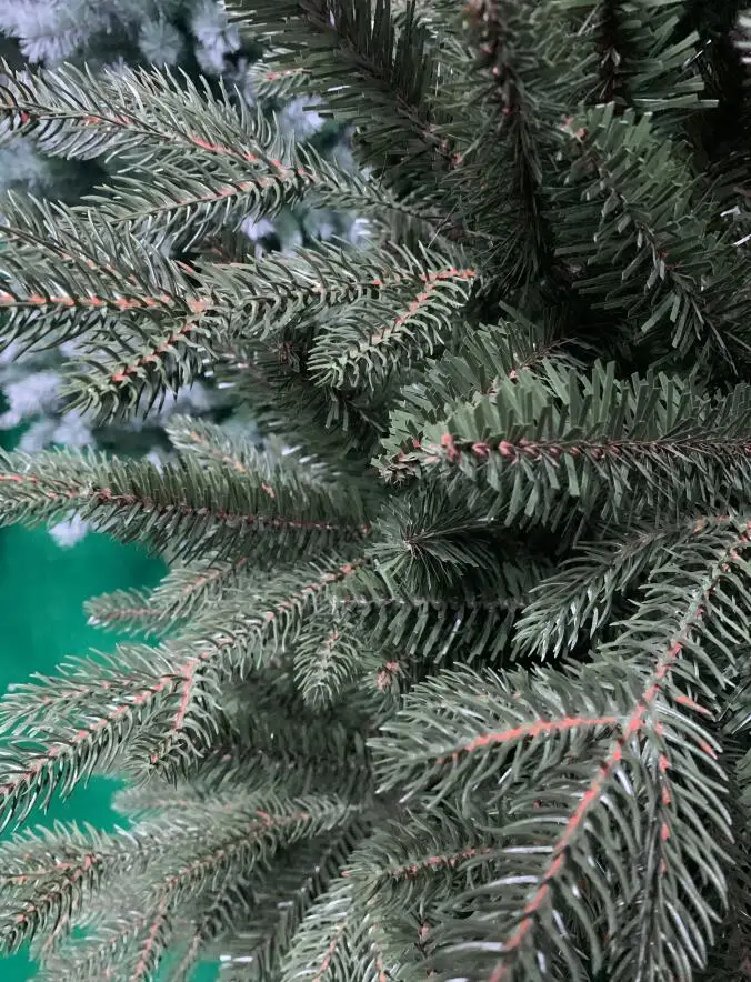 Fabrikpreis PE PVC Gemischter Knstlicher Weihnachtsbaum Edle Tanne