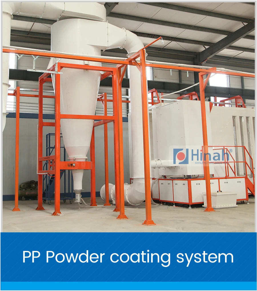 Aluminum Profile Powder Coating Line with Famous Brand PLC