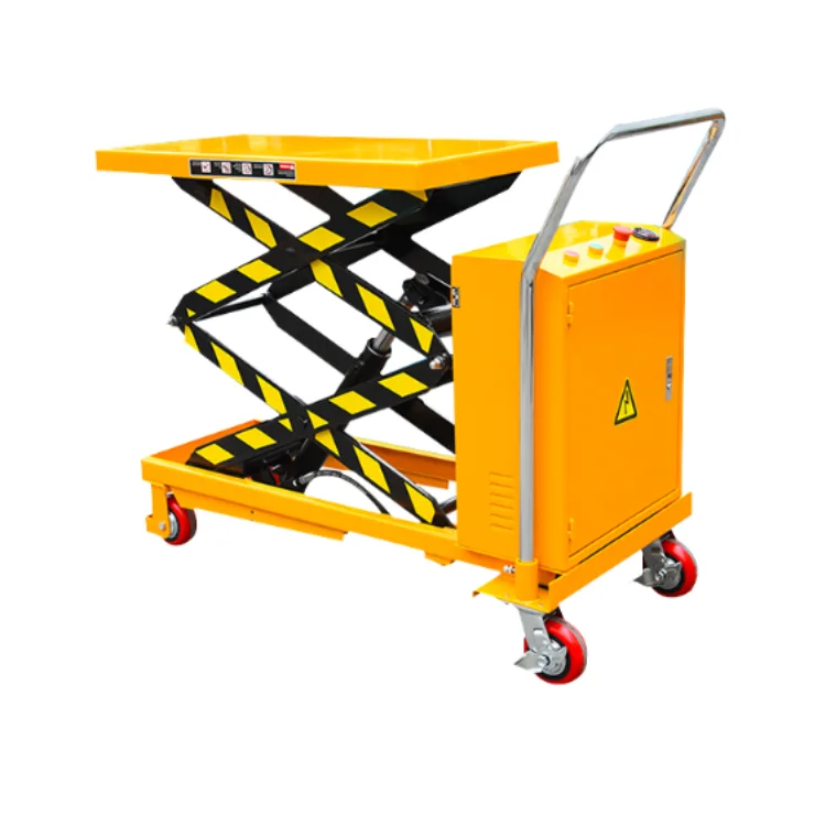 Small Electric Scissor Lift Table Hydraulic  Semi Electric Lifting Table Electric Lift Table Cart Price