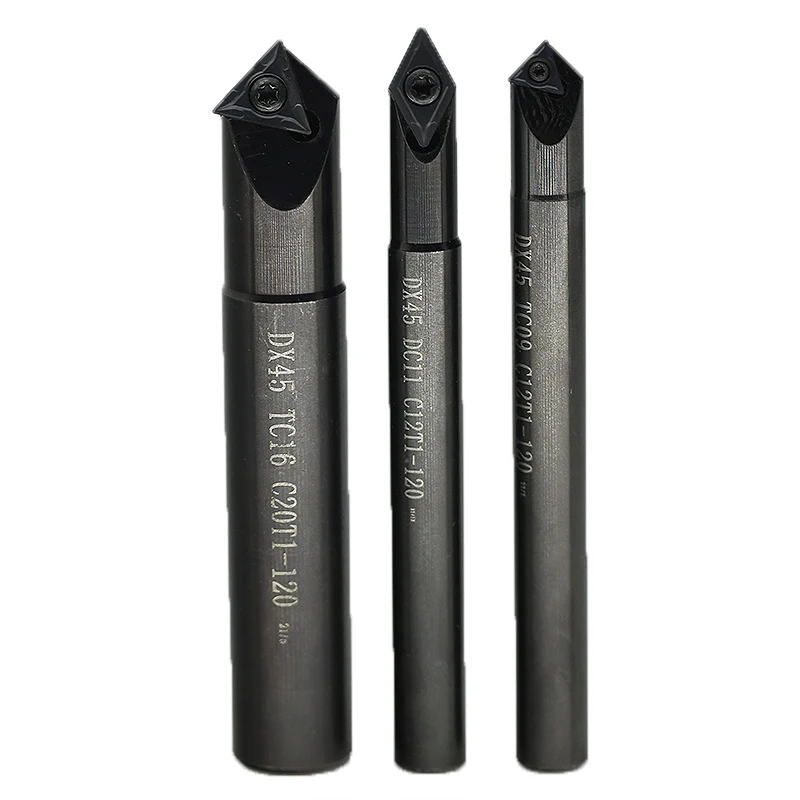 High Precision B45 CNC Chamfering Tool Holder with 65 HRC Hardness Altin Coating Custom ODM & OEM Support Inner Hole TC16 supplier