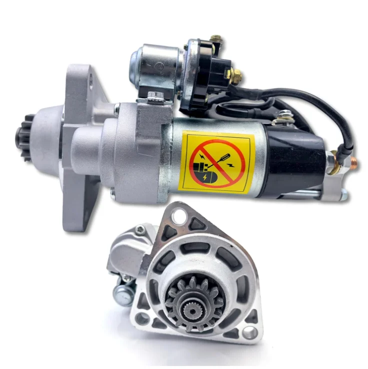 VIT 24V Starter Motor QDJ2503 300516-00015 1197763 Compatible with Doosan Excavator