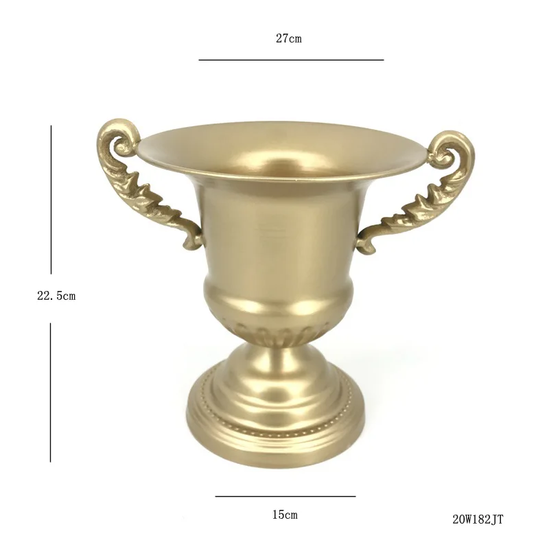 Gold Compote Bowl Vase - Perfect for Wedding Centerpieces