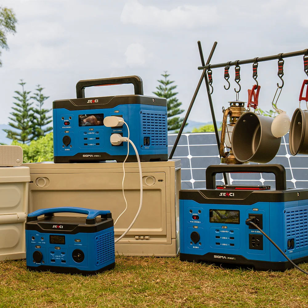 Senci 1300W Portable Power Station Parallel Output Big Capacity Backup Power for Devices and Appliances Backup Power Supply