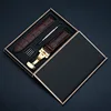 Brown-gold buckle