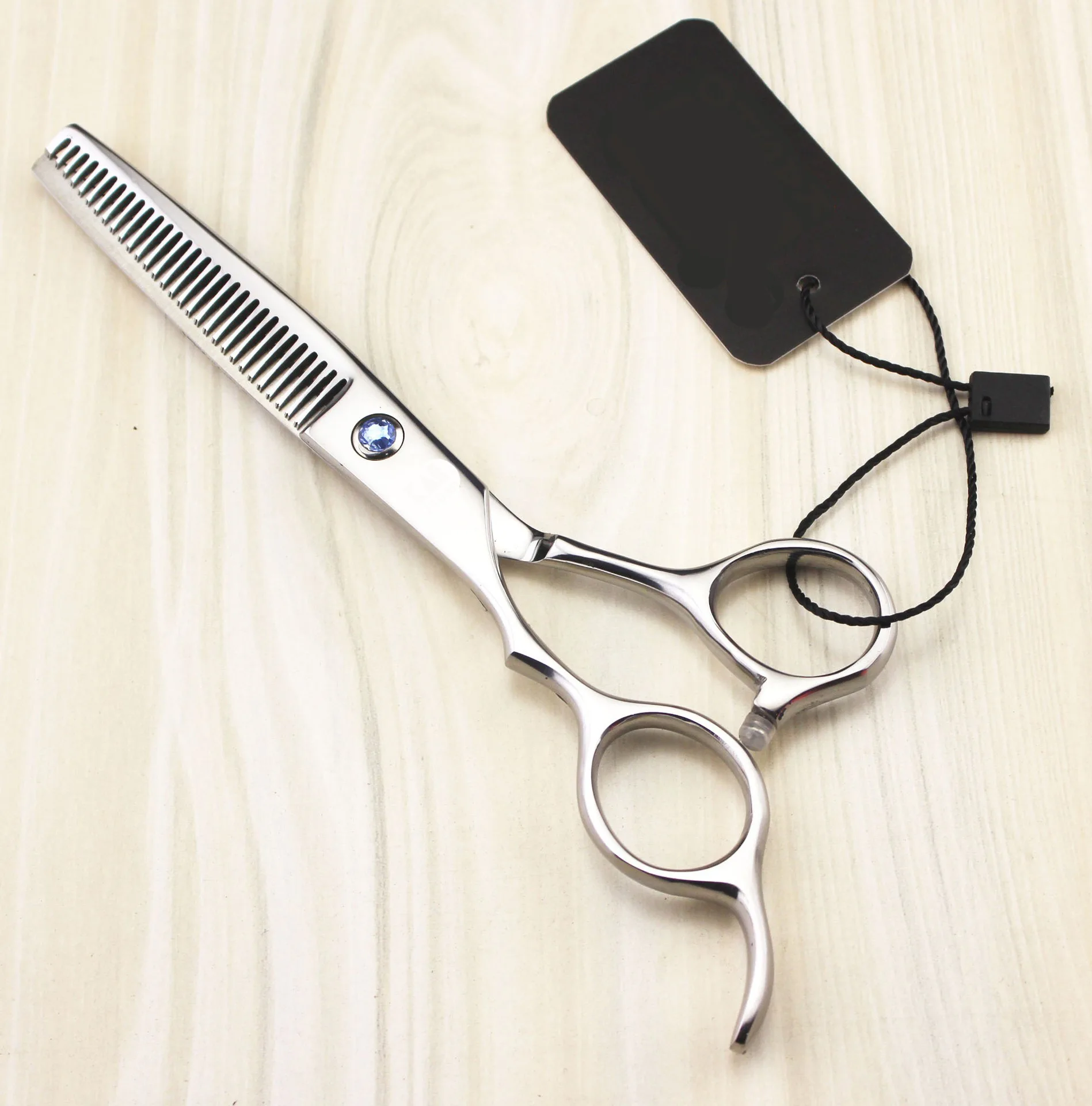 5/6.0英寸fml-08左手新款时尚设计美容理发剪梳子剪刀