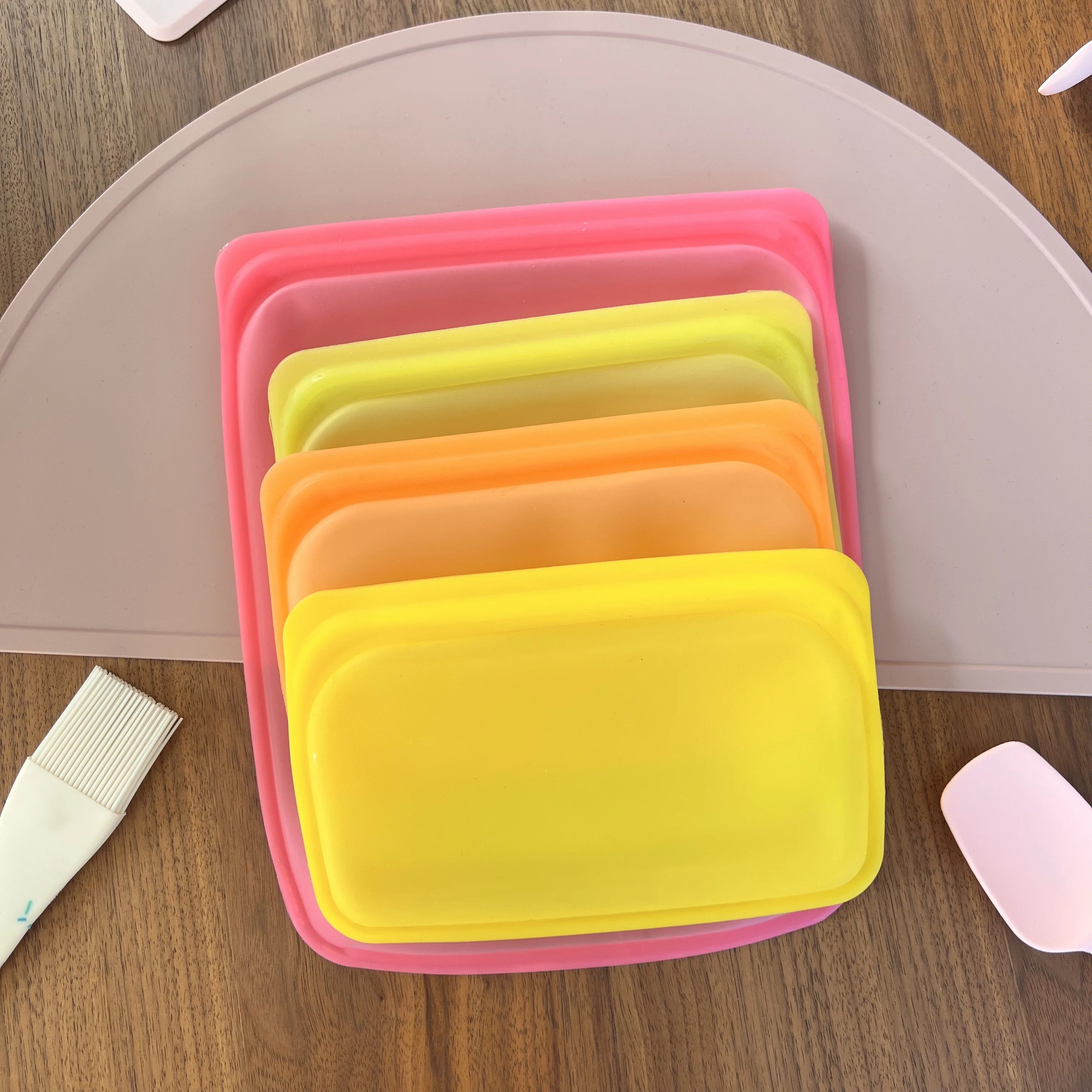 Freezer Leakproof Zipper Zipper Finishing Packing Fresh Keeping Reusable Storage Bags PEVA China Clear Space Home Food Silicone