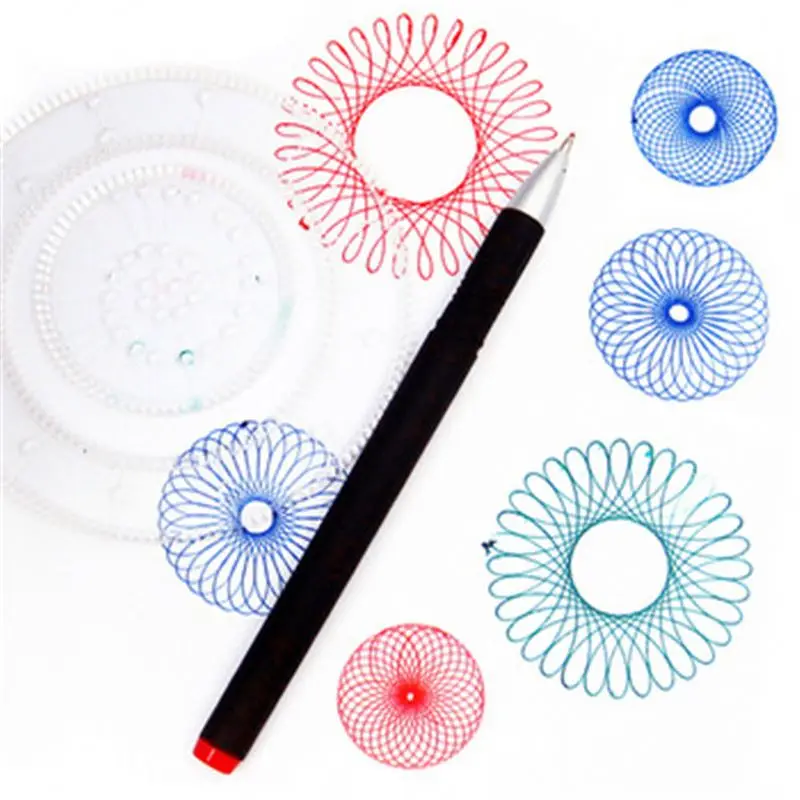 Spirograph Drawing Toys Set Creative Draw Spiral Design Educational Toys Children Kids Creative Painting Toys Random Color Buy Creative Educational Drawing Toy Drawing Toys Set Drawing Toys Product On Alibaba Com