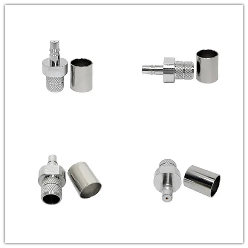 Wholesale Price 50ohm RF Connector QMA Female Jack Crimp for LMR400/RG8/RG213/RG214 Coax Cable