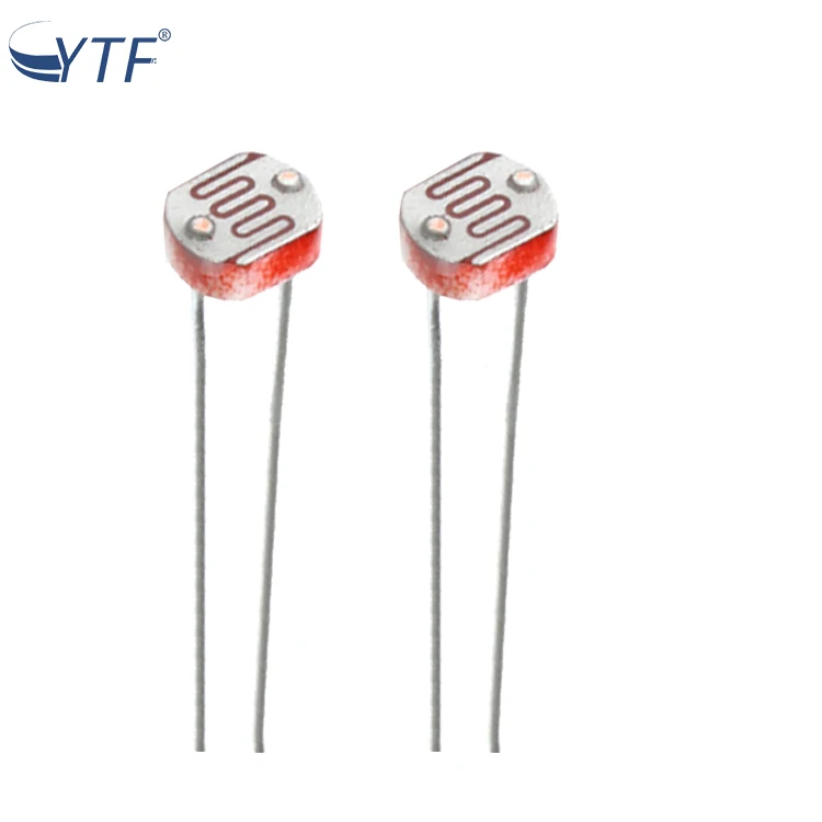 Lot De 10 Photorésistances GL5537 5mm - Résistance Variable Selon La Lumière - Pour Projets électroniques - Neuf