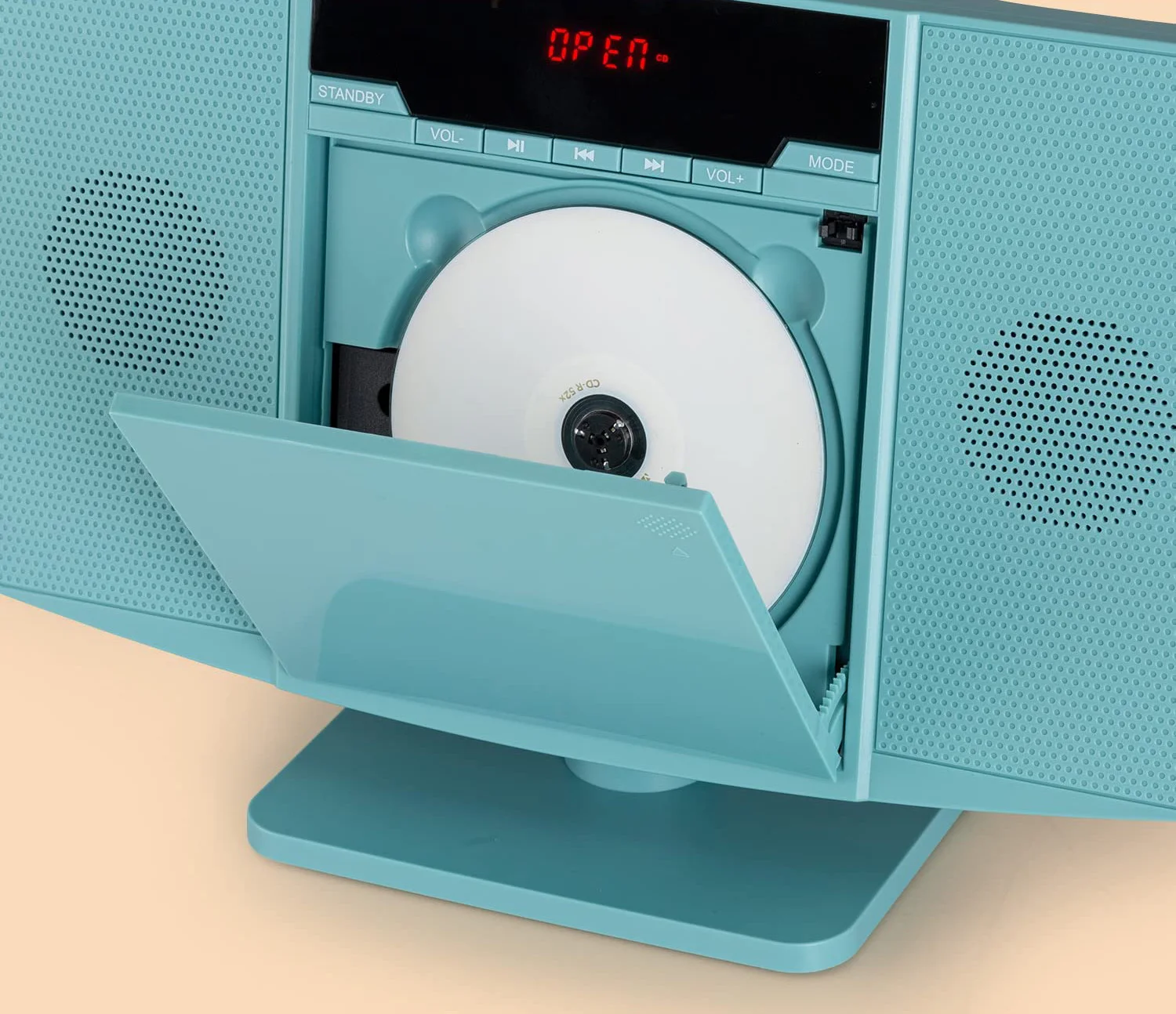 Vertical CD Player with bluetooth and FM Radios, Multi Colours with ...