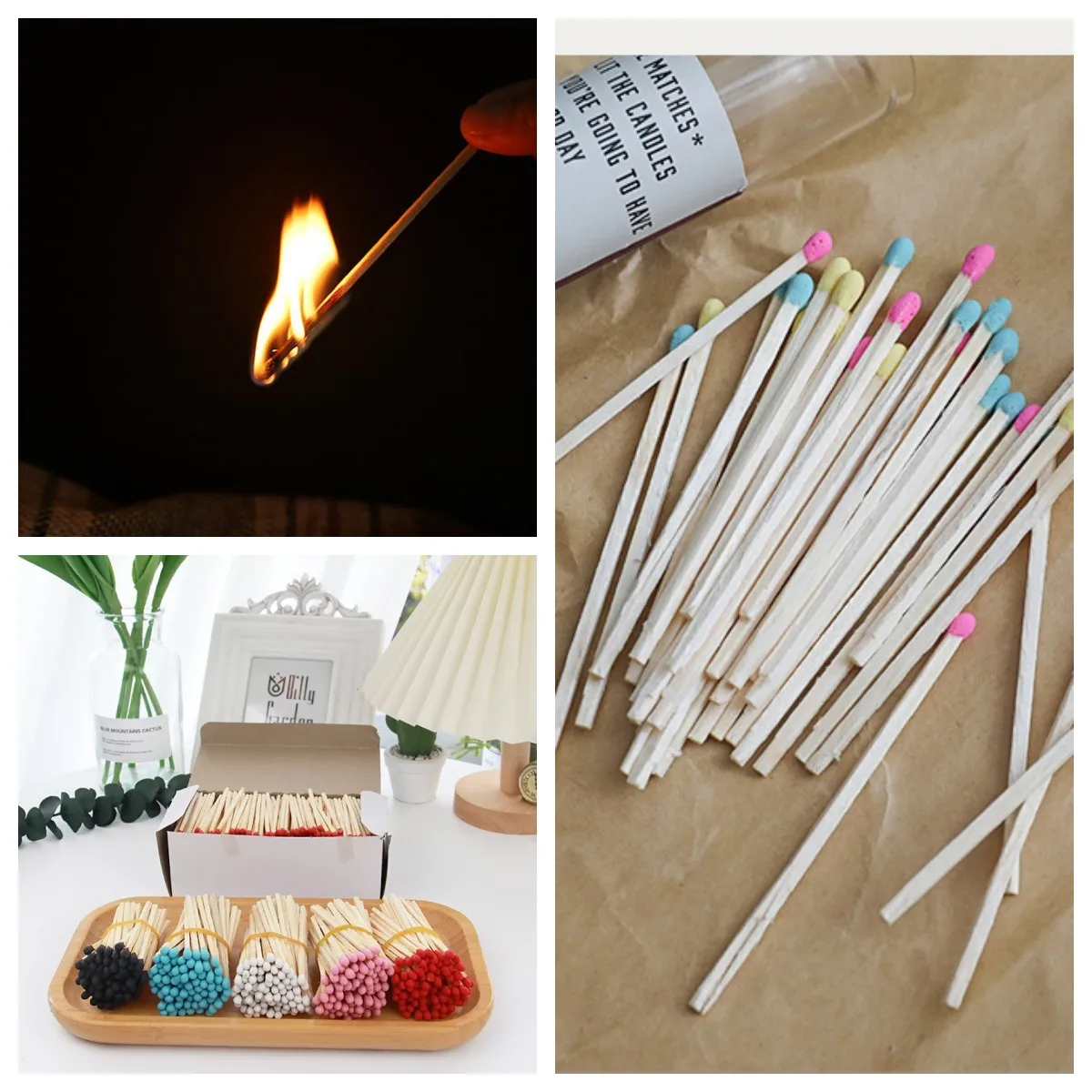 Matches Disposable Bulk Matches Wholesale Customizable Matchbox 10cm