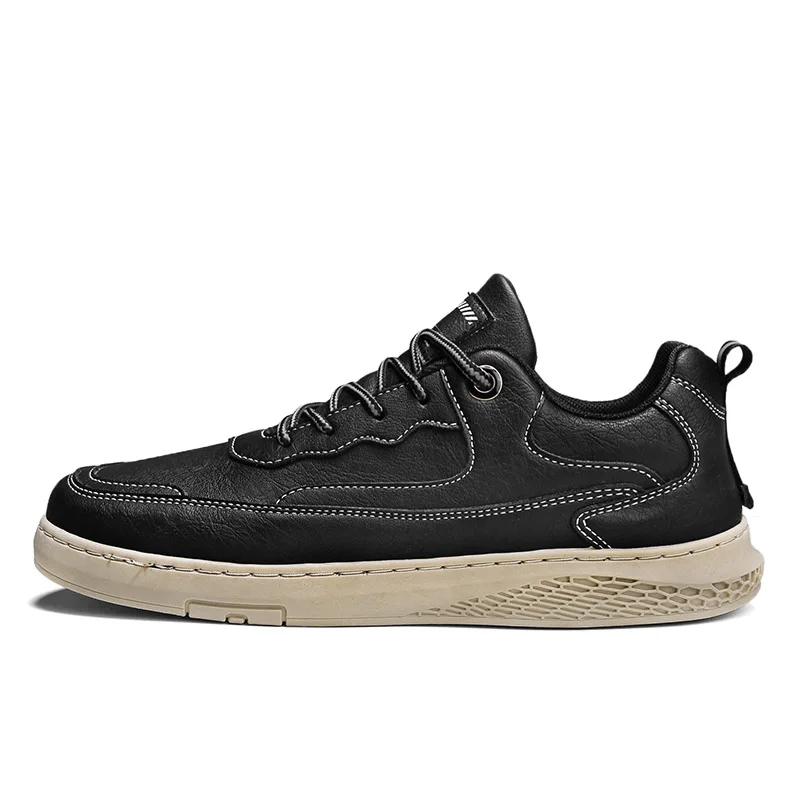 Style Black Casual Shoes Kids Boys 