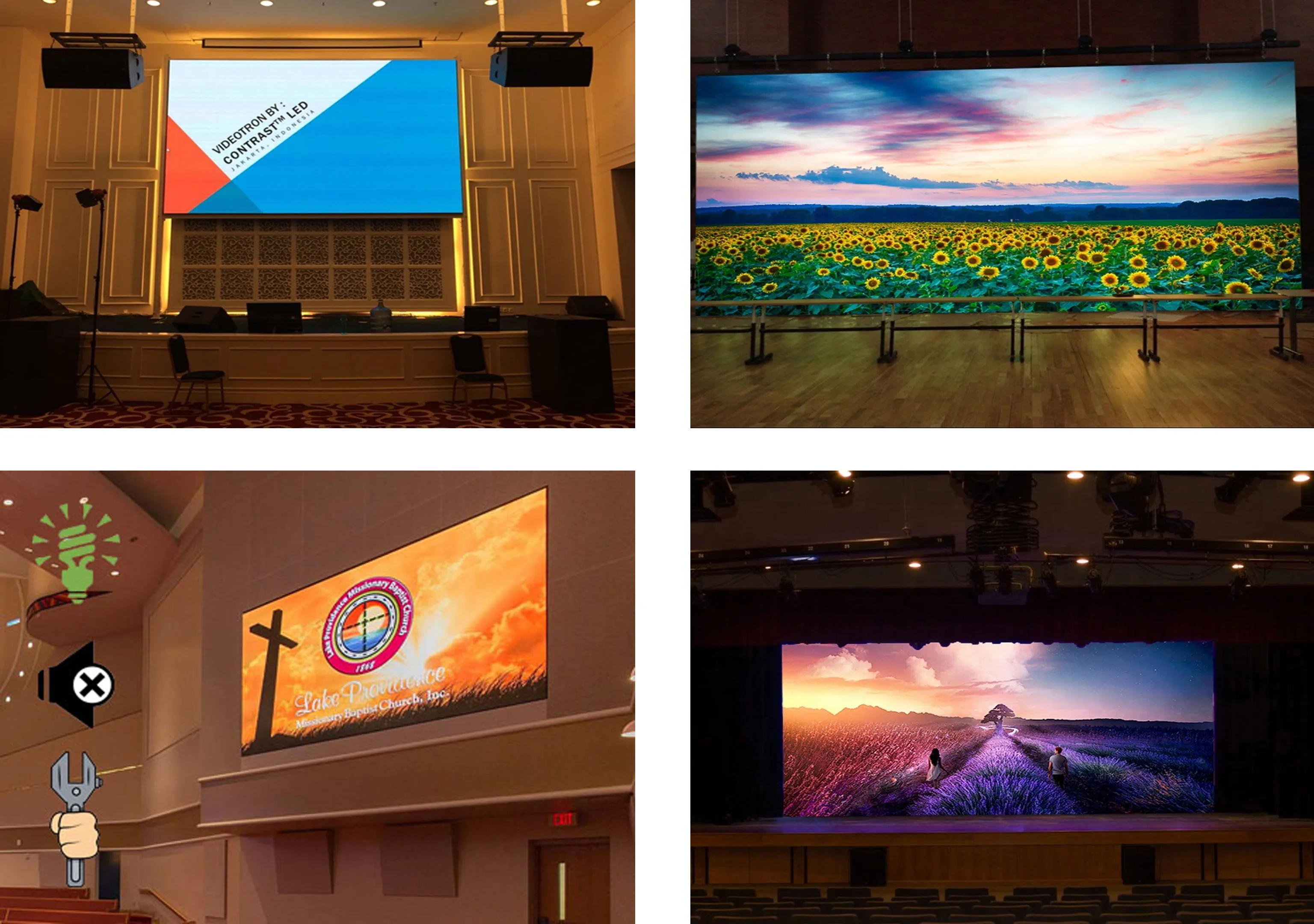 室内高清led屏幕显示面板会议室p2 led电视显示播放视频